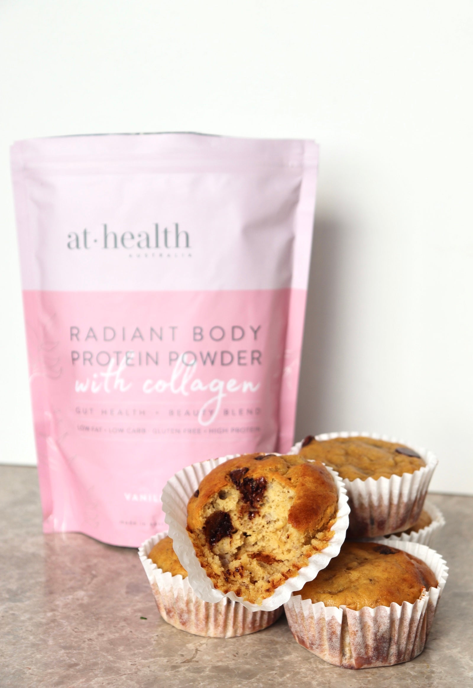 Radiant Body Protein Powder + Collagen - Vanilla Bean
