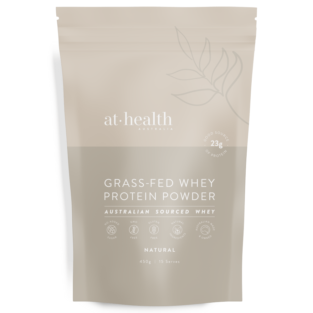 At Health Australia Australian Grass-Fed Whey Protein Concentrate - Natural