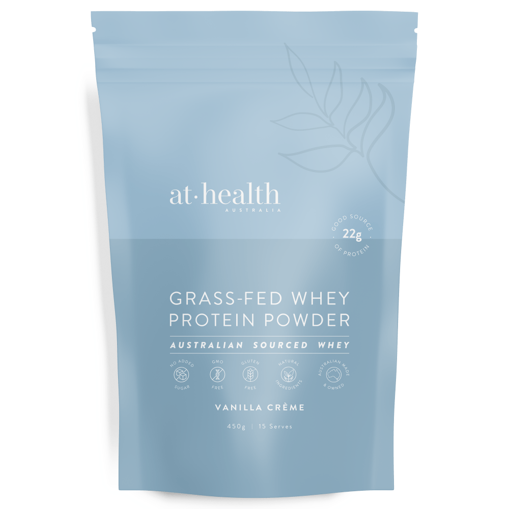 At Health Australia Australian Grass-Fed Whey Protein Concentrate - Vanilla Crème