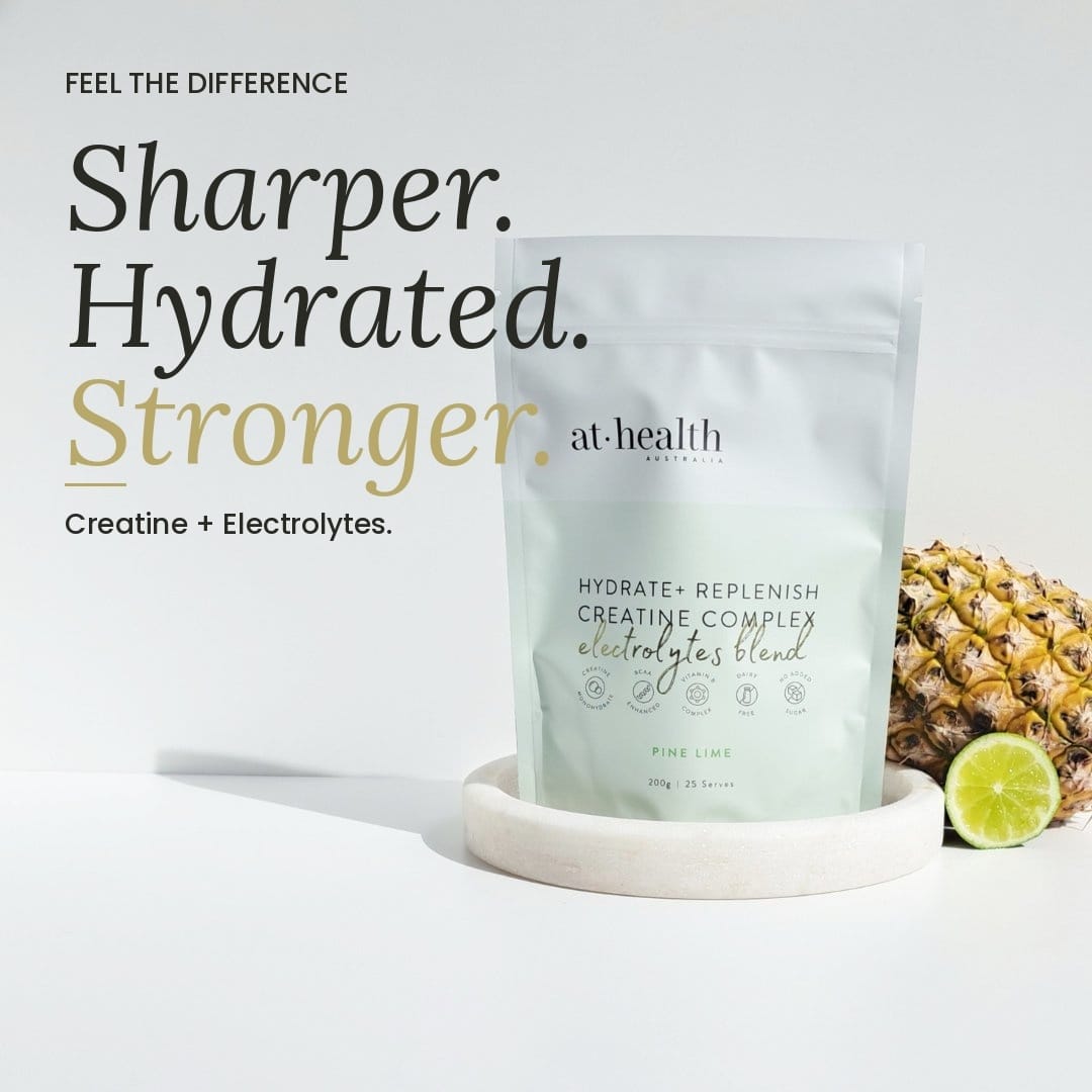 At Health Australia Health Supplement Hydrate+ Replenish Creatine Complex - Electrolytes Blend