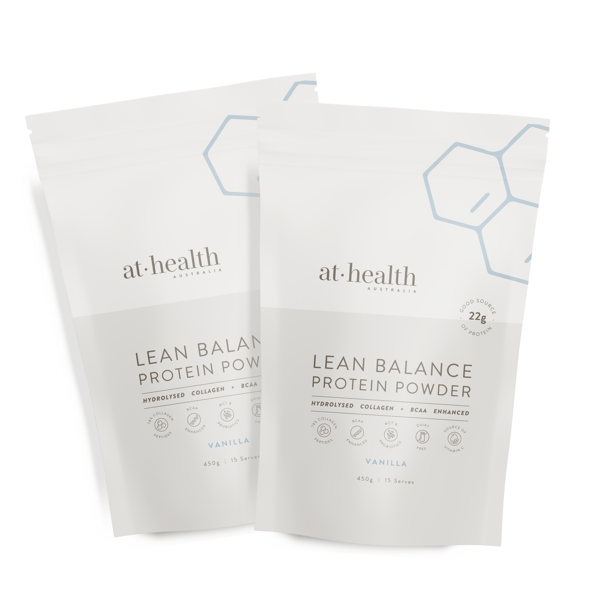 At Health Australia Pty Ltd Collagen Protein 900g Lean Balance Protein Powder - Vanilla