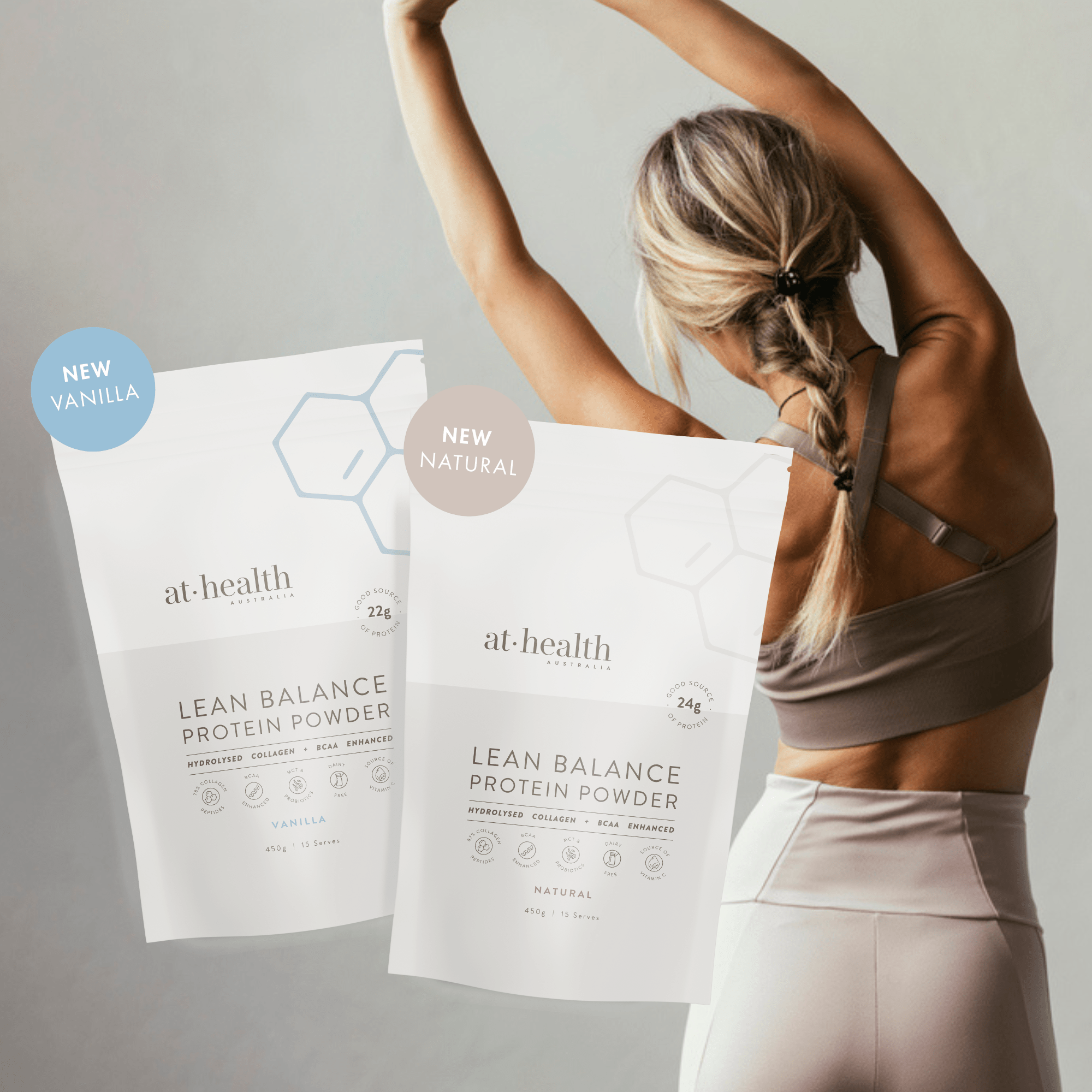 At Health Australia Pty Ltd Collagen Protein Lean Balance Protein Powder