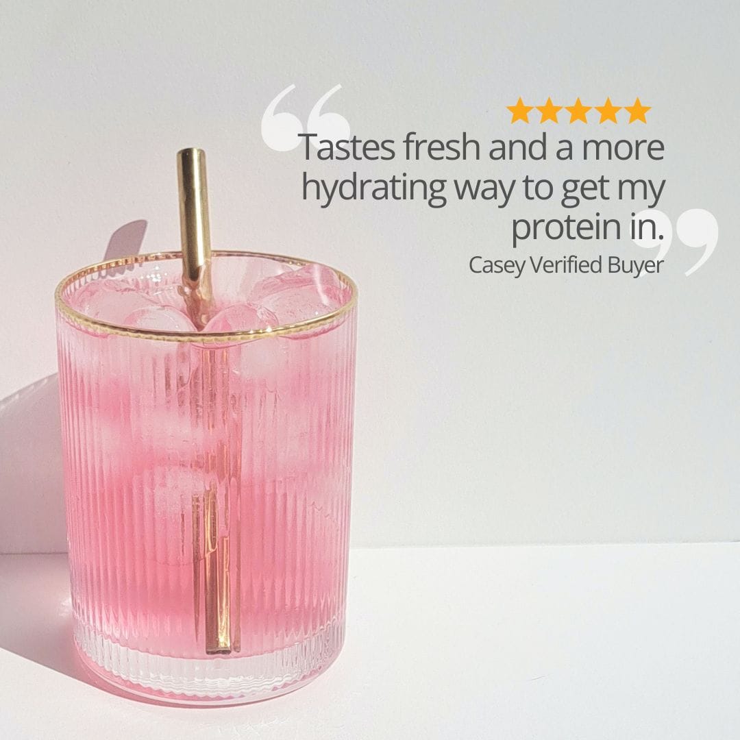 At Health Australia Pty Ltd Protein Water Protein Water with Collagen, Hydration Salts & BCAA - Berry Sorbet