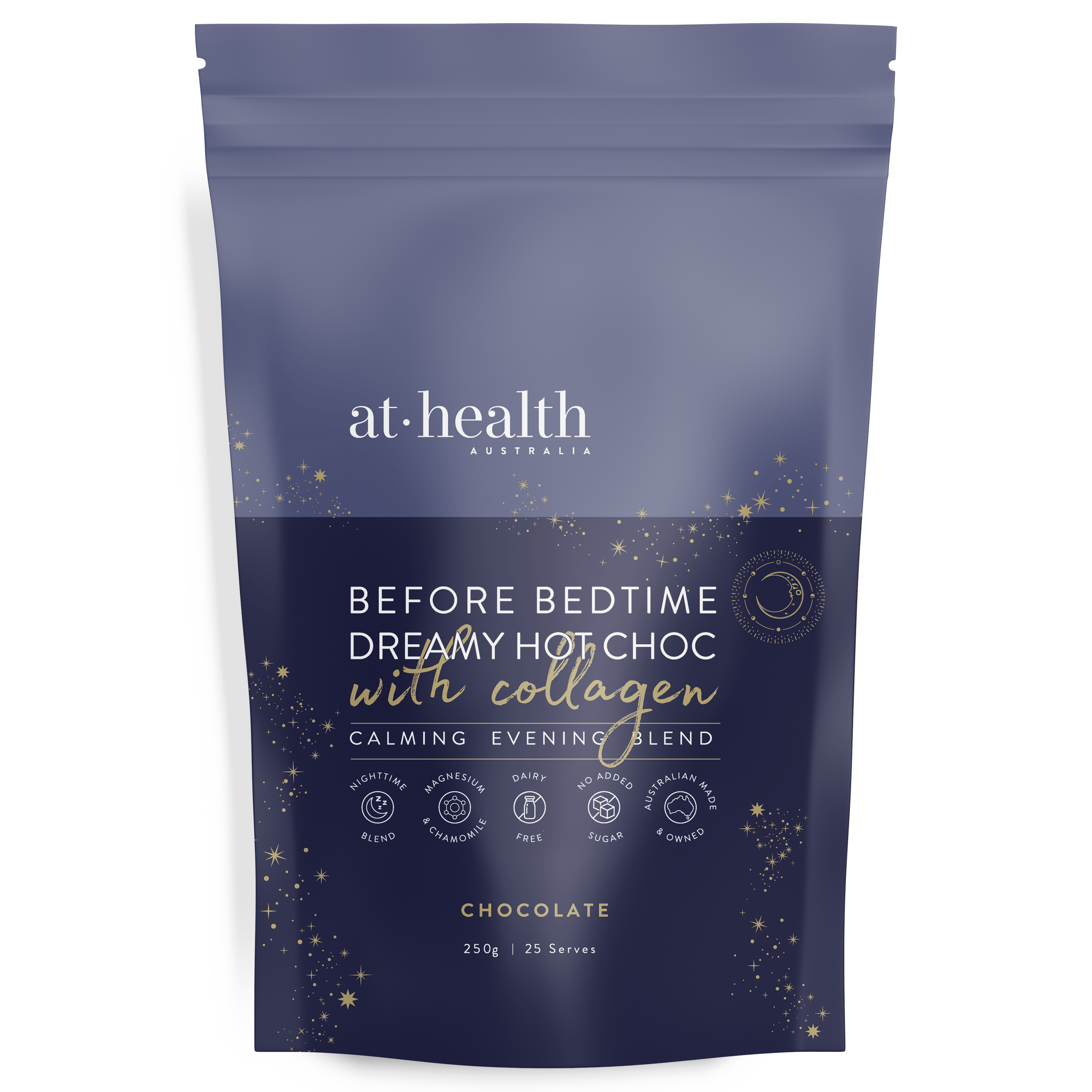 At Health Australia Wellness Before Bedtime Dreamy Hot Chocolate with Collagen