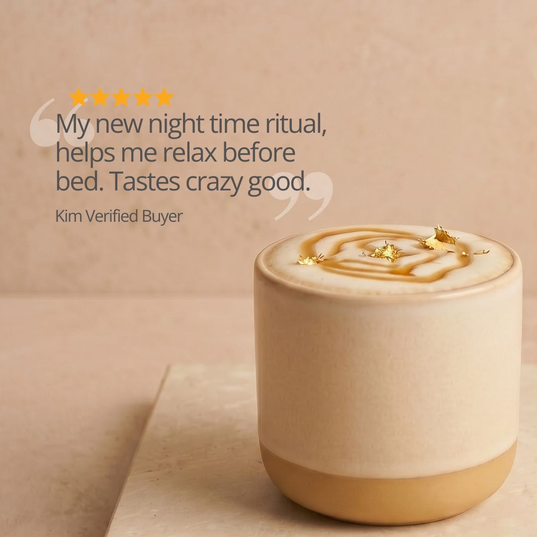 At Health Australia Wellness Before Bedtime Dreamy Hot Chocolate with Collagen - Golden Caramel