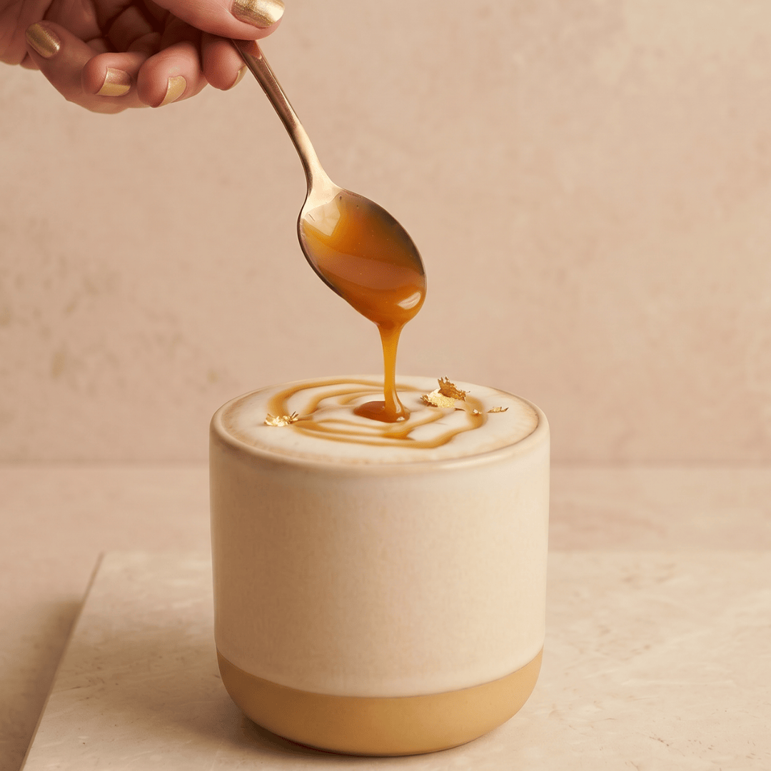 At Health Australia Wellness Before Bedtime Dreamy Hot Chocolate with Collagen - Golden Caramel