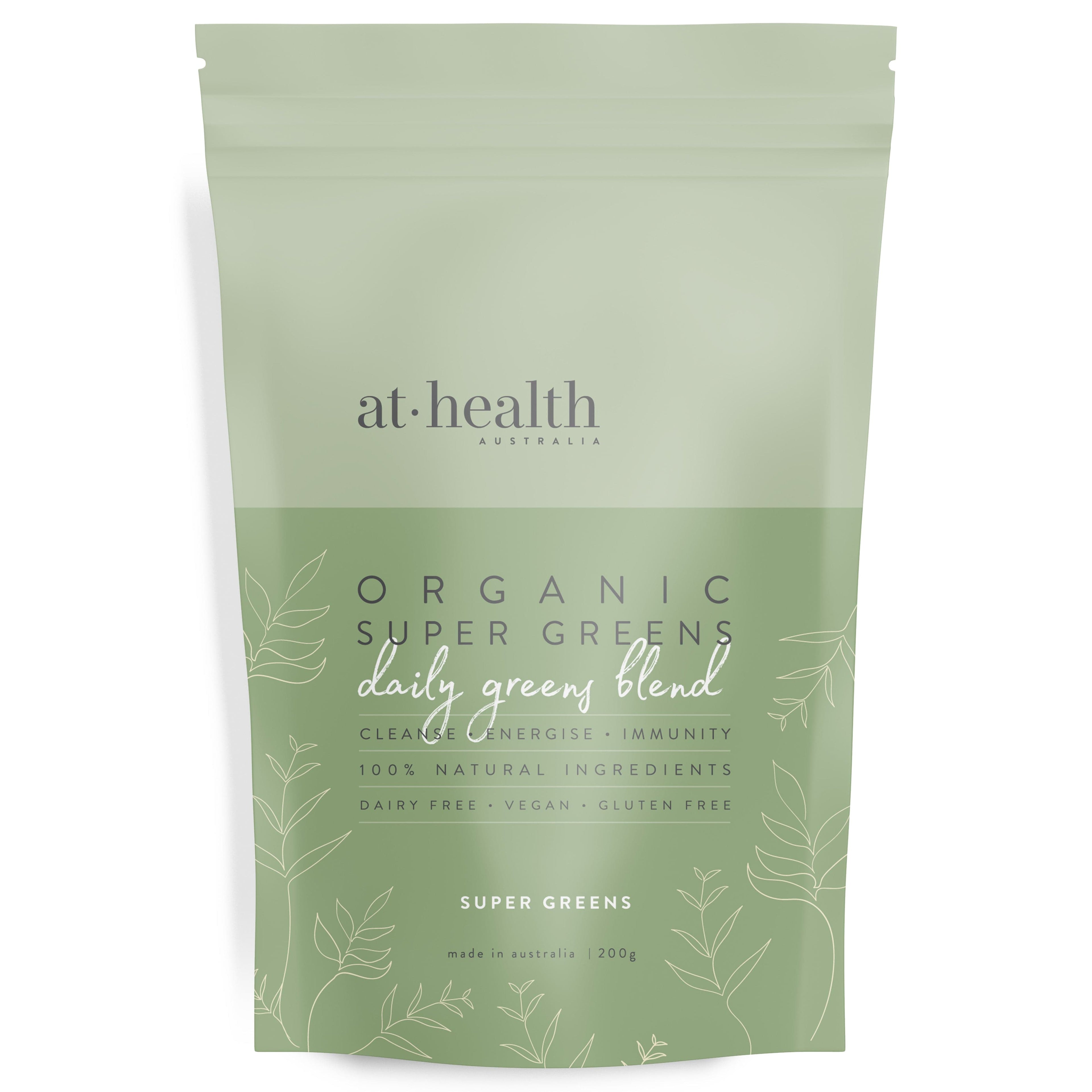 at health Organic Super Greens Organic Super Greens 200g Organic Super Greens