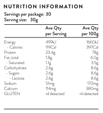 Australian Grass-Fed Whey Protein Concentrate - Natural