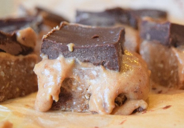Gooey Caramel Protein Slice