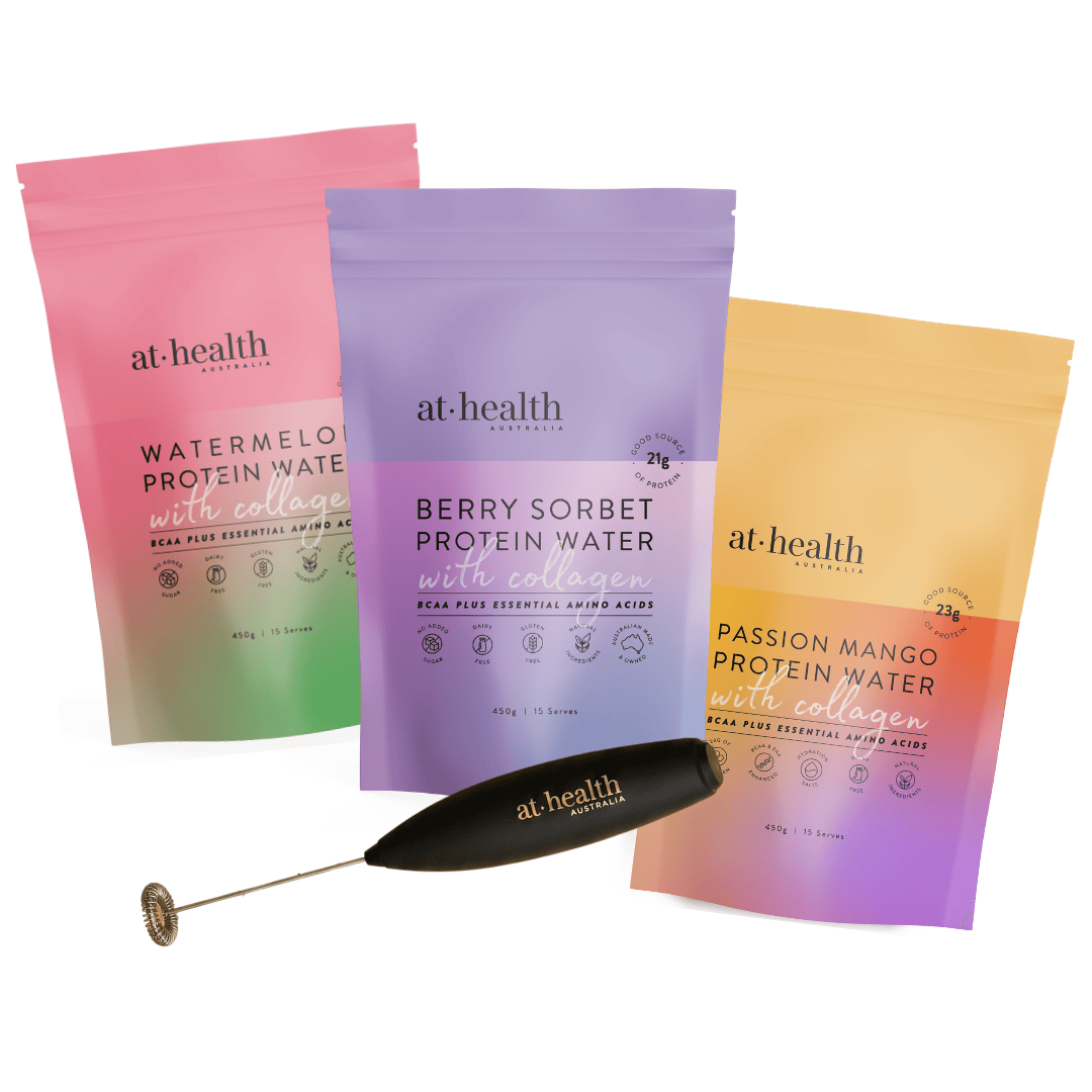 At Health Australia Bundle Protein Water Variety Bundle - All 3 Flavours