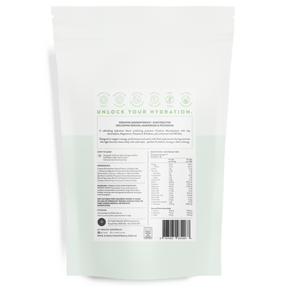 At Health Australia Health Supplement Hydrate+ Replenish Creatine Complex - Electrolytes Blend