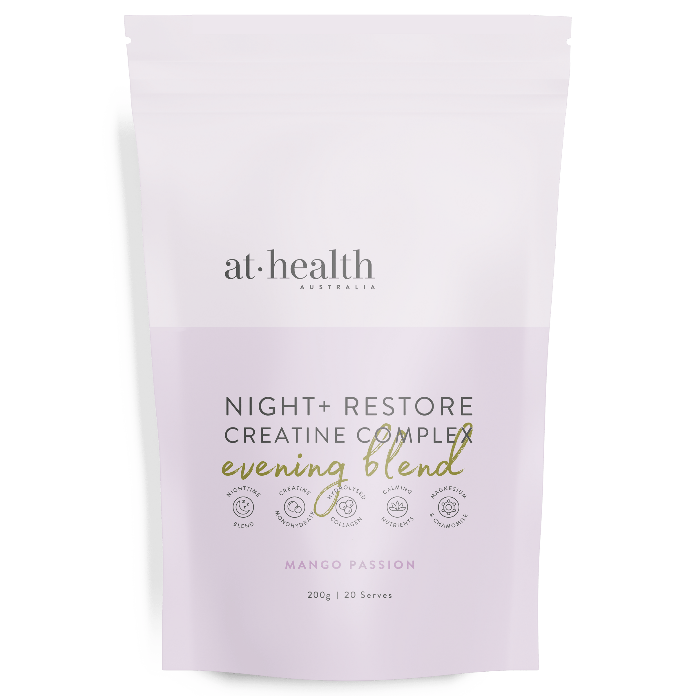 At Health Australia Health Supplement Night+ Restore Creatine Complex - Evening Blend