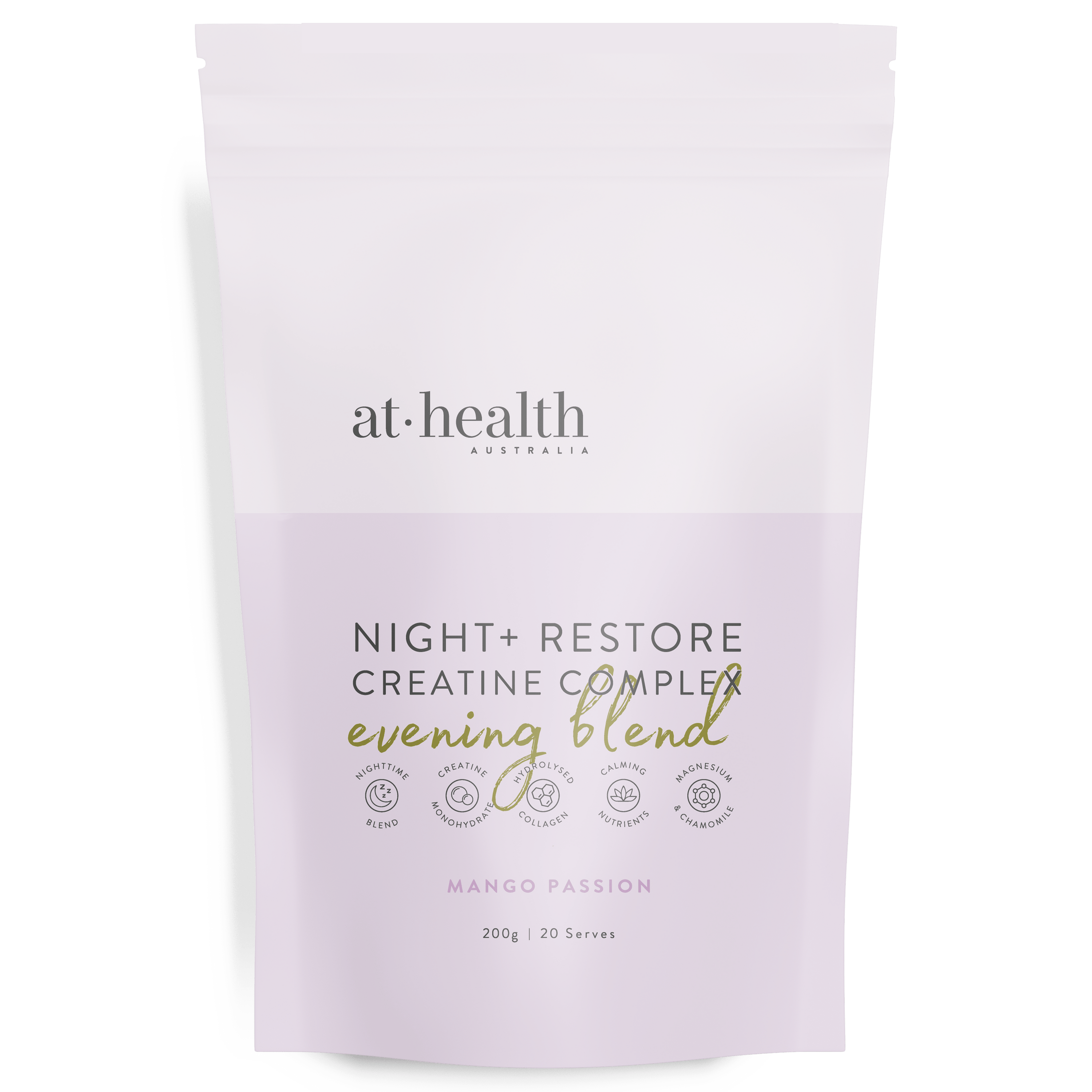 At Health Australia Health Supplement Night+ Restore Creatine Complex - Evening Blend