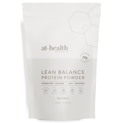 At Health Australia Pty Ltd Collagen Protein 450g Lean Balance Protein Powder - Unflavoured