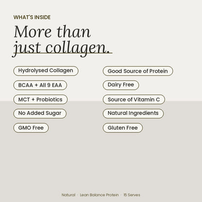 At Health Australia Pty Ltd Collagen Protein Lean Balance Protein Powder - Unflavoured