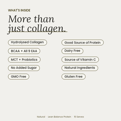 At Health Australia Pty Ltd Collagen Protein Lean Balance Protein Powder - Unflavoured