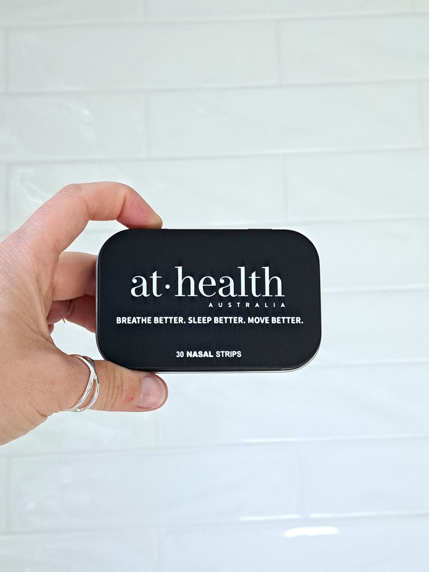 At Health Australia Pty Ltd Nasal Strips + Tin ( 30 strips )