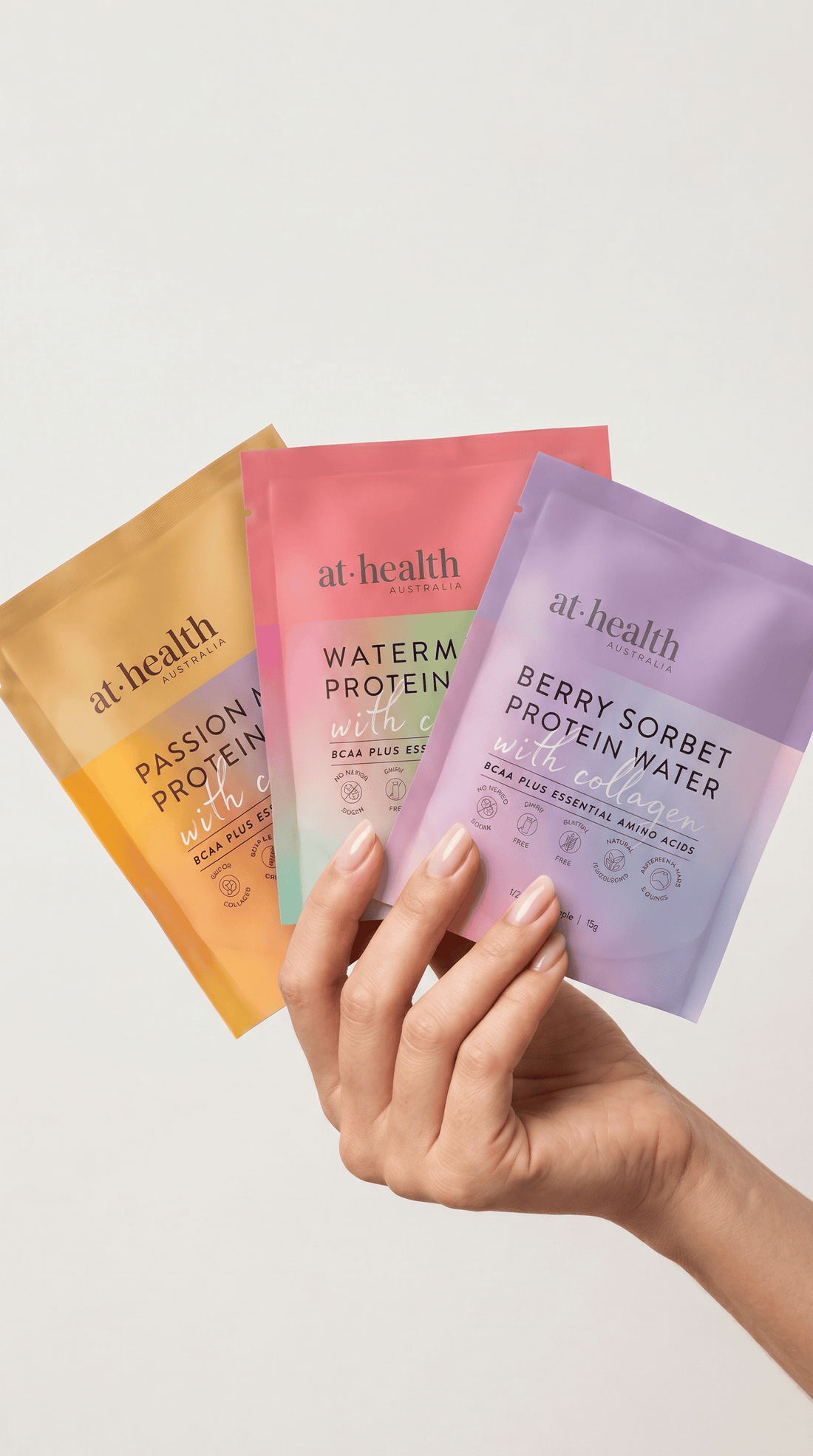 At Health Australia Pty Ltd Protein Water - Half Serve Bundle Sample Pack