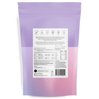 At Health Australia Pty Ltd Protein Water Protein Water with Collagen, Hydration Salts &amp; BCAA - Berry Sorbet