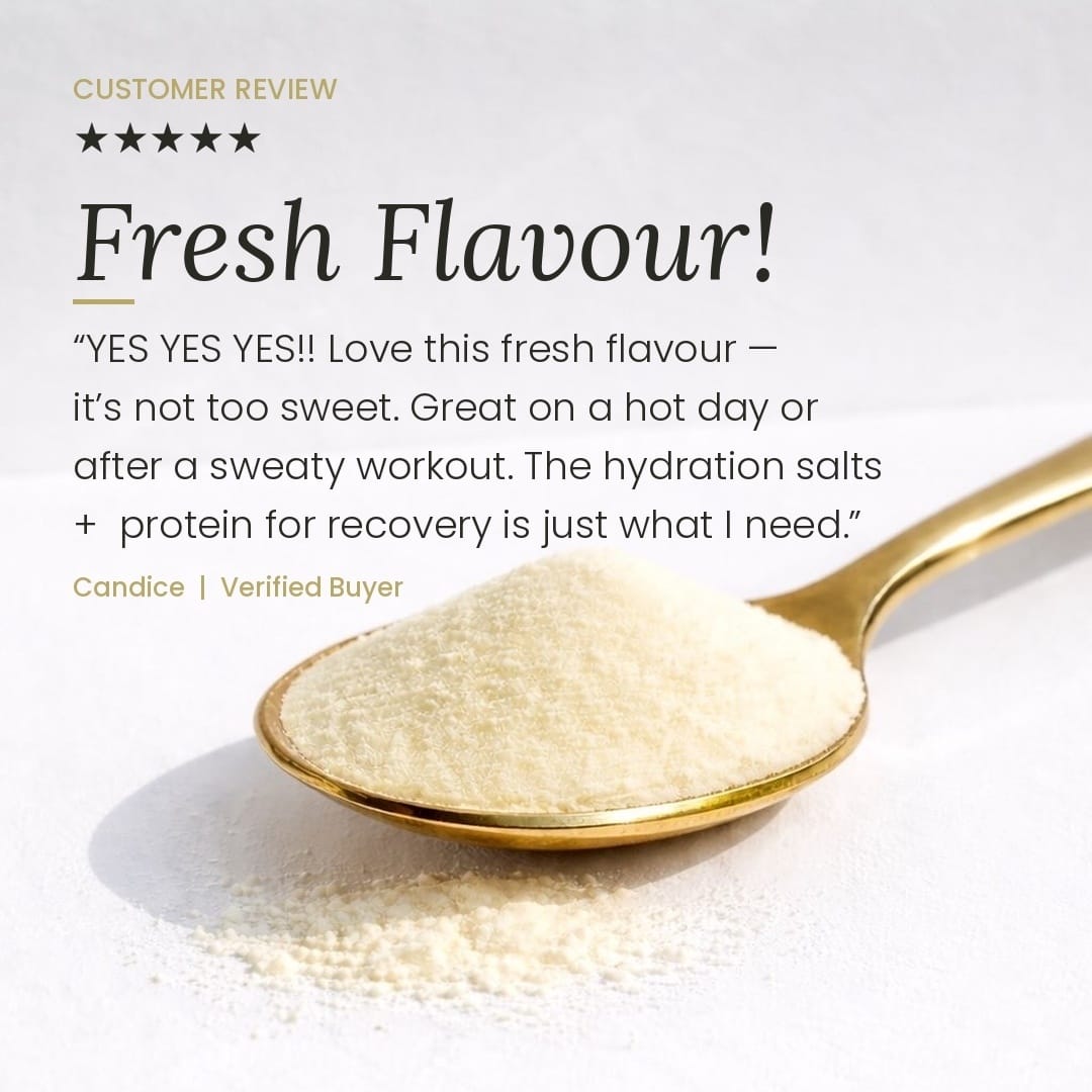 At Health Australia Pty Ltd Protein Water Protein Water with Collagen, Hydration Salts &amp; BCAA - Passion Mango