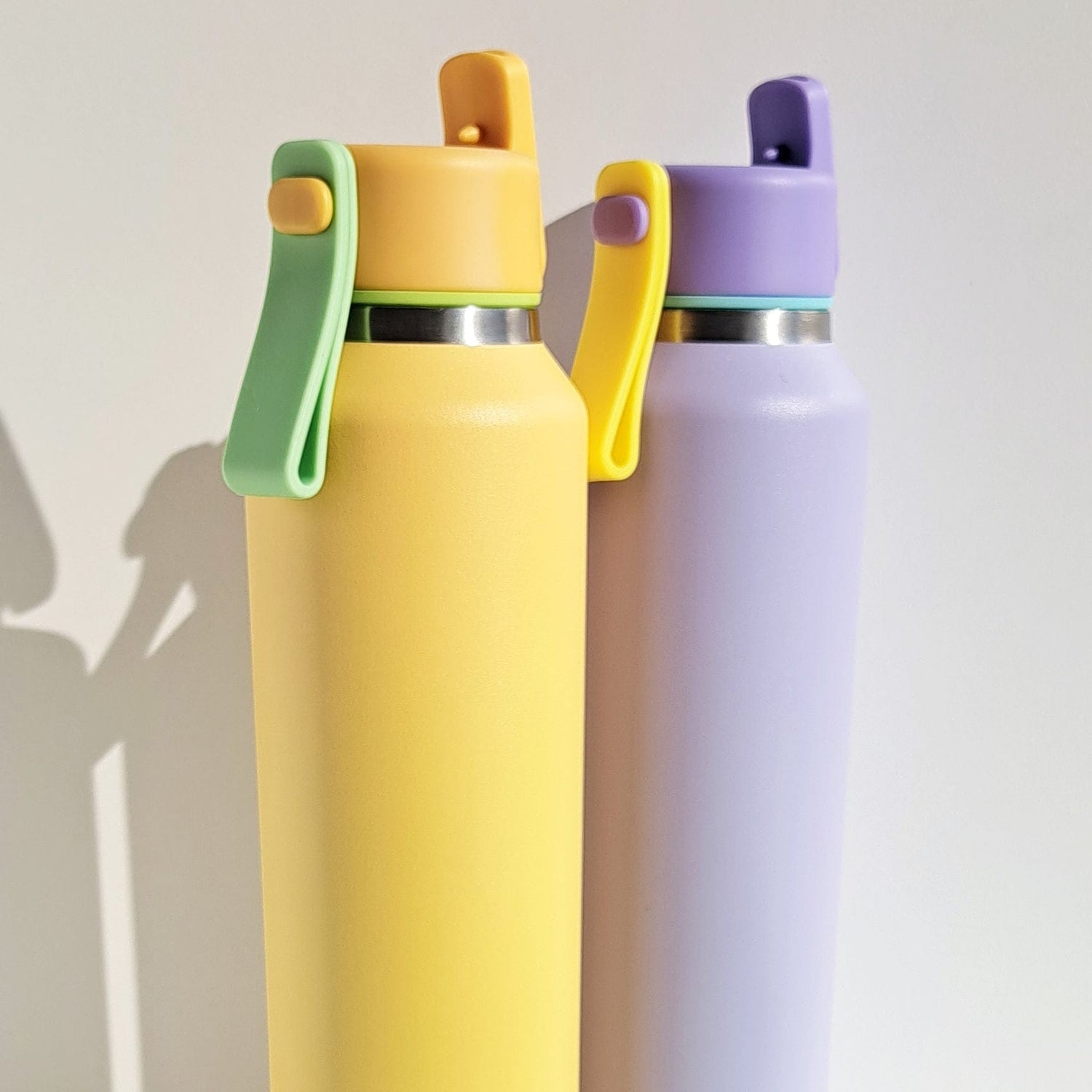 At Health Australia Pty Ltd Slimline Stainless Bottle ( Yellow or Purple )