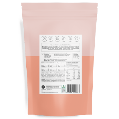 At Health Australia Vegan Vegan Organic Plant Based Protein Powder - Vanilla &amp; Almond