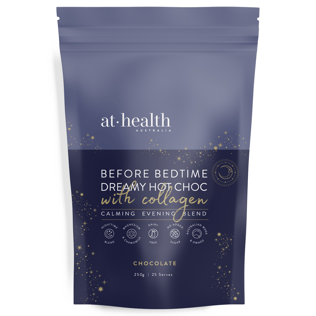 At Health Australia Wellness Before Bedtime Dreamy Hot Chocolate with Collagen