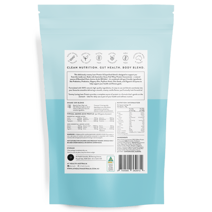 At Health Australia Whey Tummy Loving Lean Protein - Vanilla Bean &amp; Chia