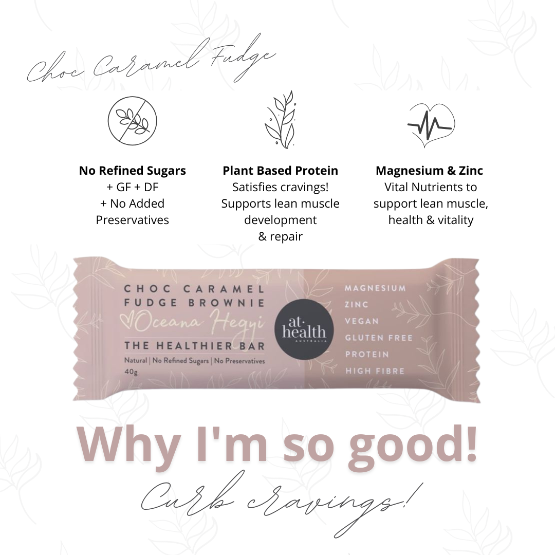 Vegan Protein Bar - Choc Caramel Fudge Brownie