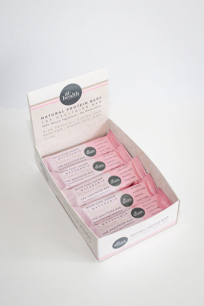 Collagen &amp; Protein Bars - White Choc Cashew &amp; Macadamia