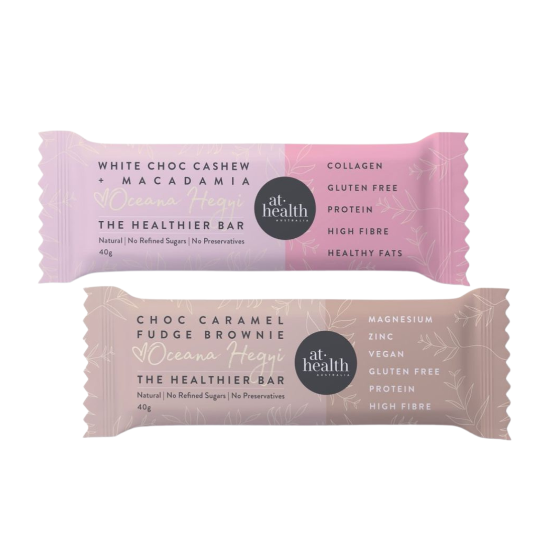 Collagen &amp; Protein Bars - White Choc Cashew &amp; Macadamia