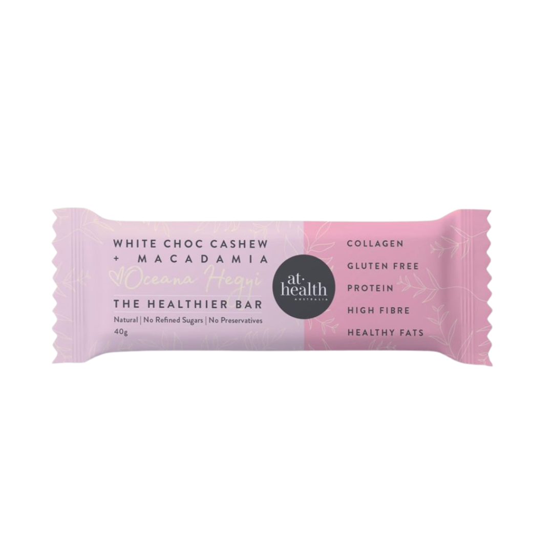 Collagen &amp; Protein Bars - White Choc Cashew &amp; Macadamia
