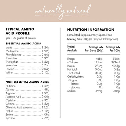 At Health Australia WPI Whey Protein Isolate - Natural (unflavoured)